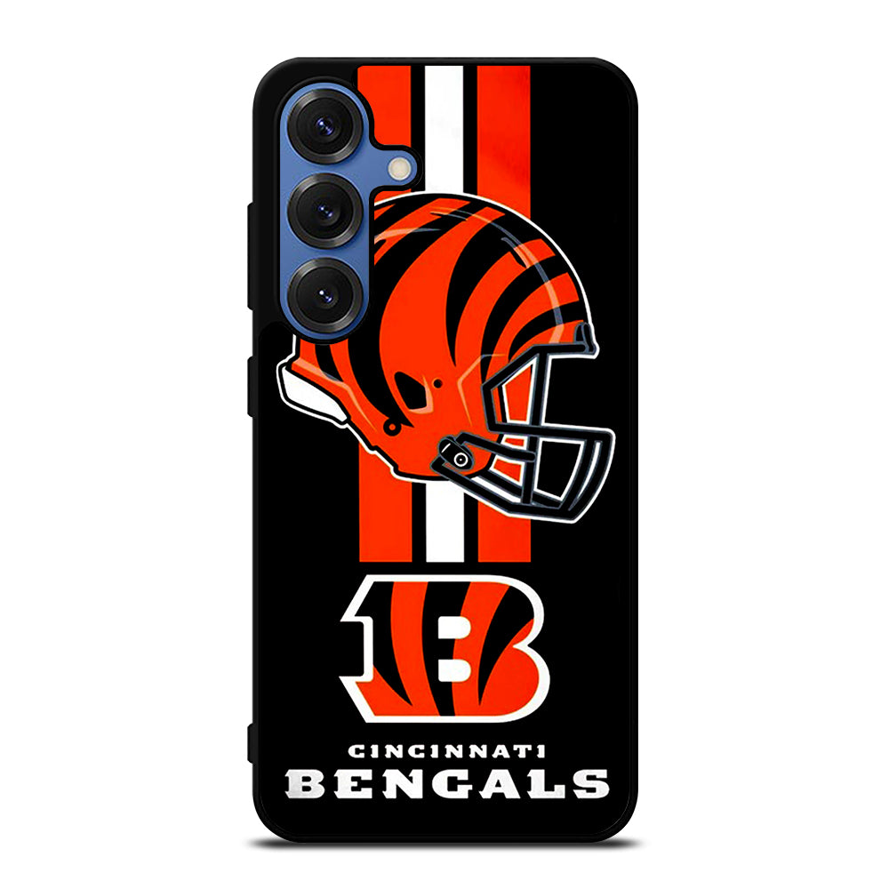 CINCINNATI BENGALS NFL LOGO 4 Samsung Galaxy S26 Case Cover