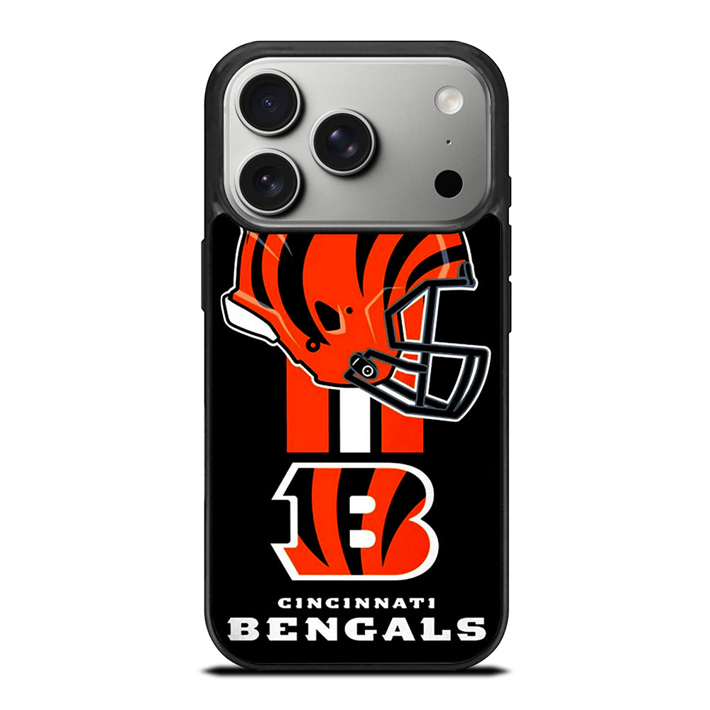 CINCINNATI BENGALS NFL LOGO 4 iPhone 17 Pro Case Cover