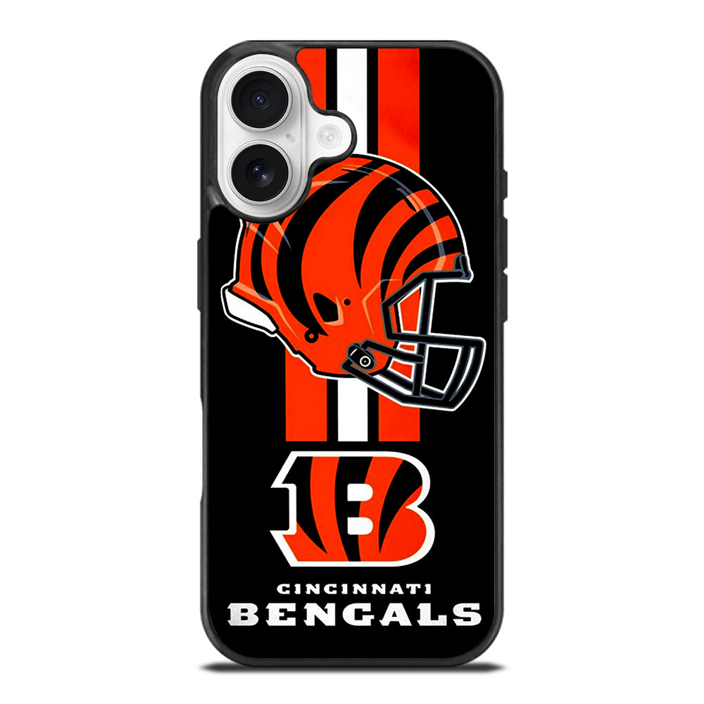 CINCINNATI BENGALS NFL LOGO 4 iPhone 17 Case Cover