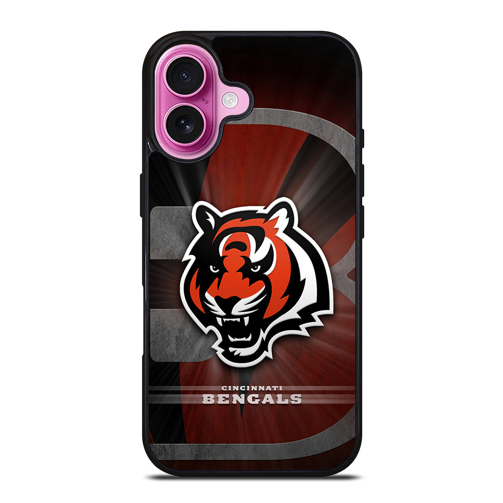 CINCINNATI BENGALS NFL LOGO iPhone 16 Plus Case Cover