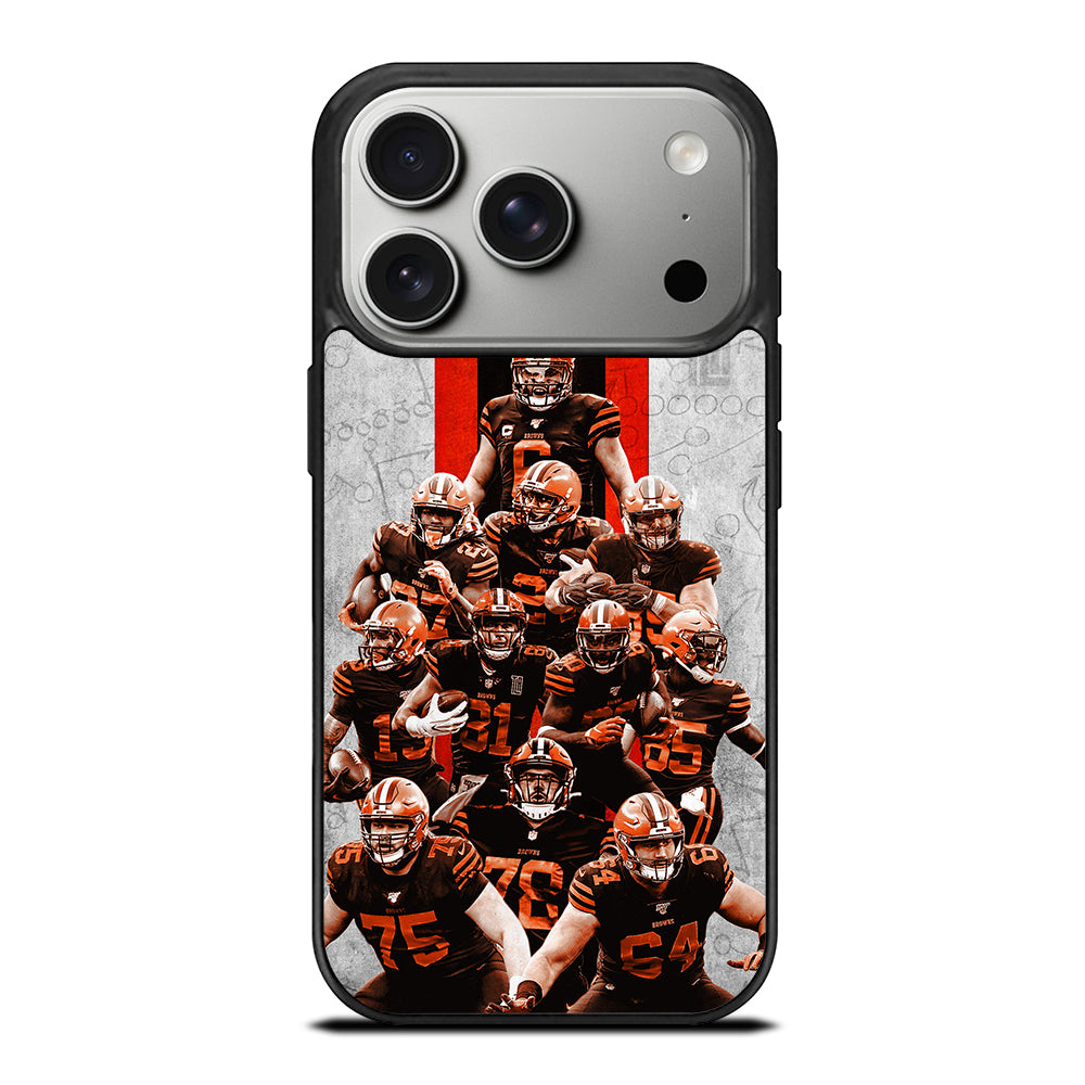 CLEVELAND BROWNS NFL LOGO 1 iPhone 17 Pro Case Cover