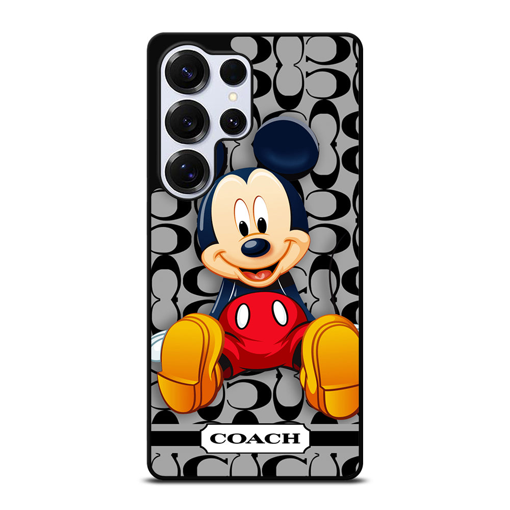 COACH MICKEY MOUSE CARTOON Samsung Galaxy S25 Ultra Case Cover