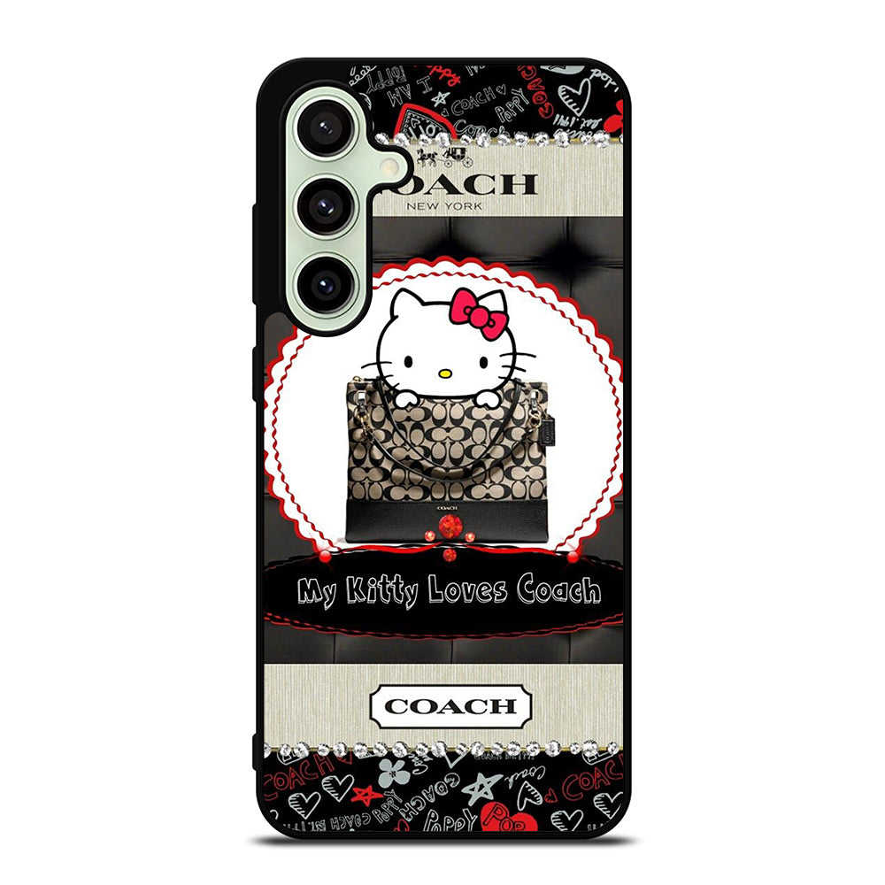 COACH NEW YORK HELLO KITTY Samsung Galaxy S24 FE Case Cover