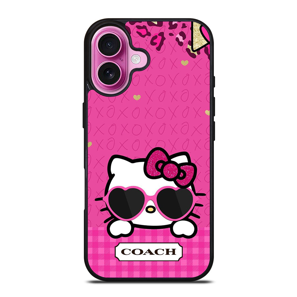 COACH NEW YORK HELLO KITTY 3 iPhone 16 Plus Case Cover – casecentro COACH NEW YORK HELLO KITTY 3 iPhone 16 Plus Case Cover – casecentro