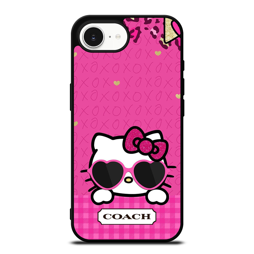 COACH NEW YORK HELLO KITTY 3 iPhone 16e Case Cover