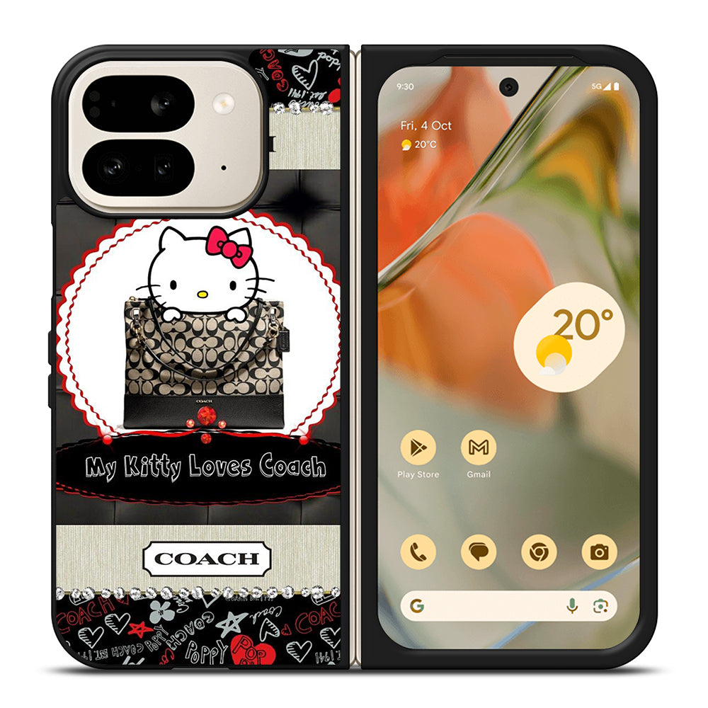 COACH NEW YORK HELLO KITTY Google Pixel 9 Pro Fold Case Cover