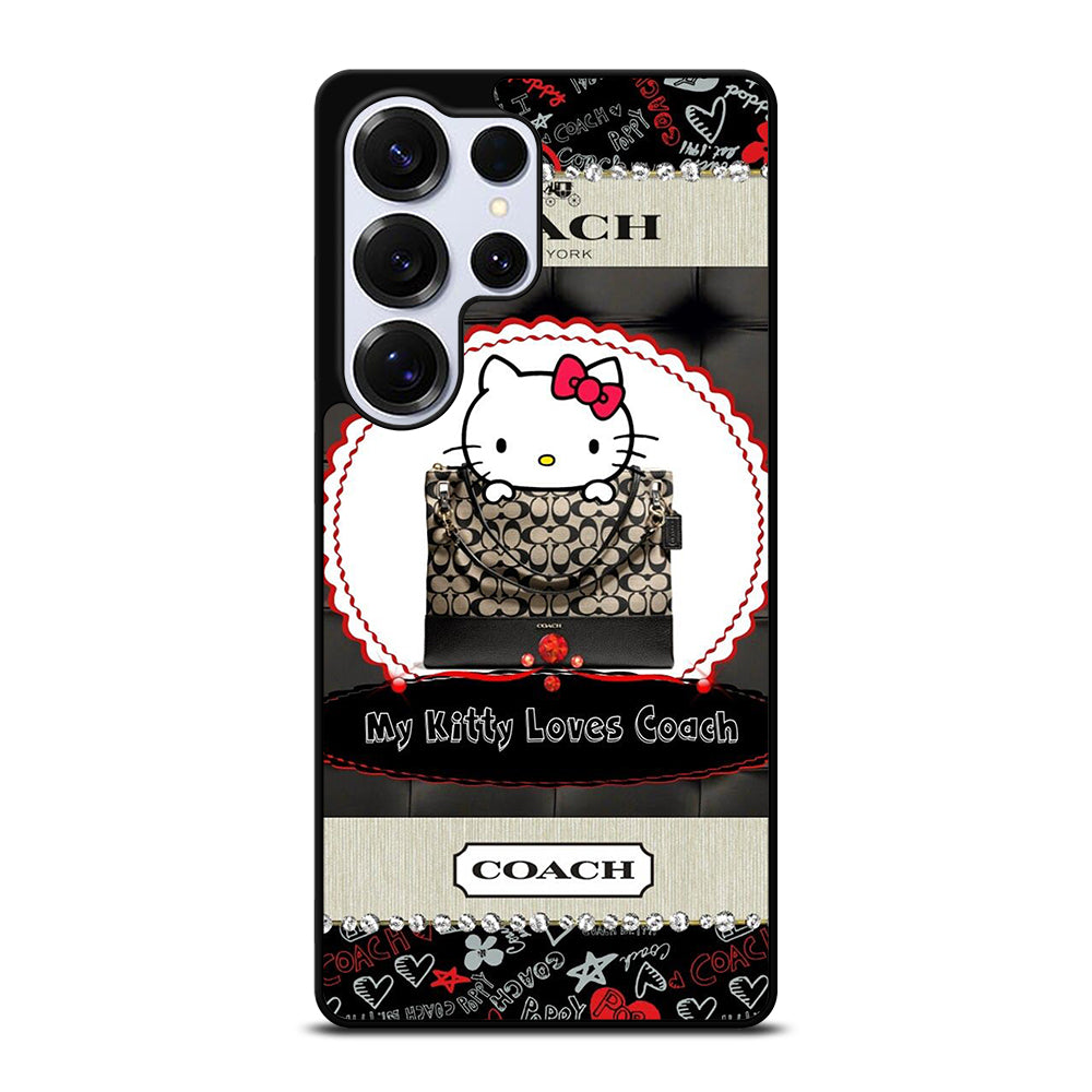 COACH NEW YORK HELLO KITTY Samsung Galaxy S25 Ultra Case Cover