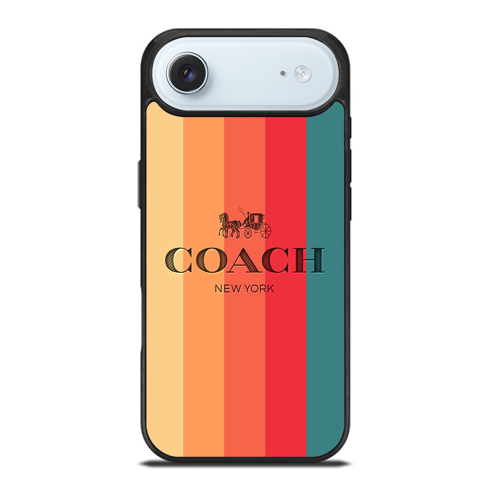 COACH NEW YORK STRIPE iPhone Air Case Cover
