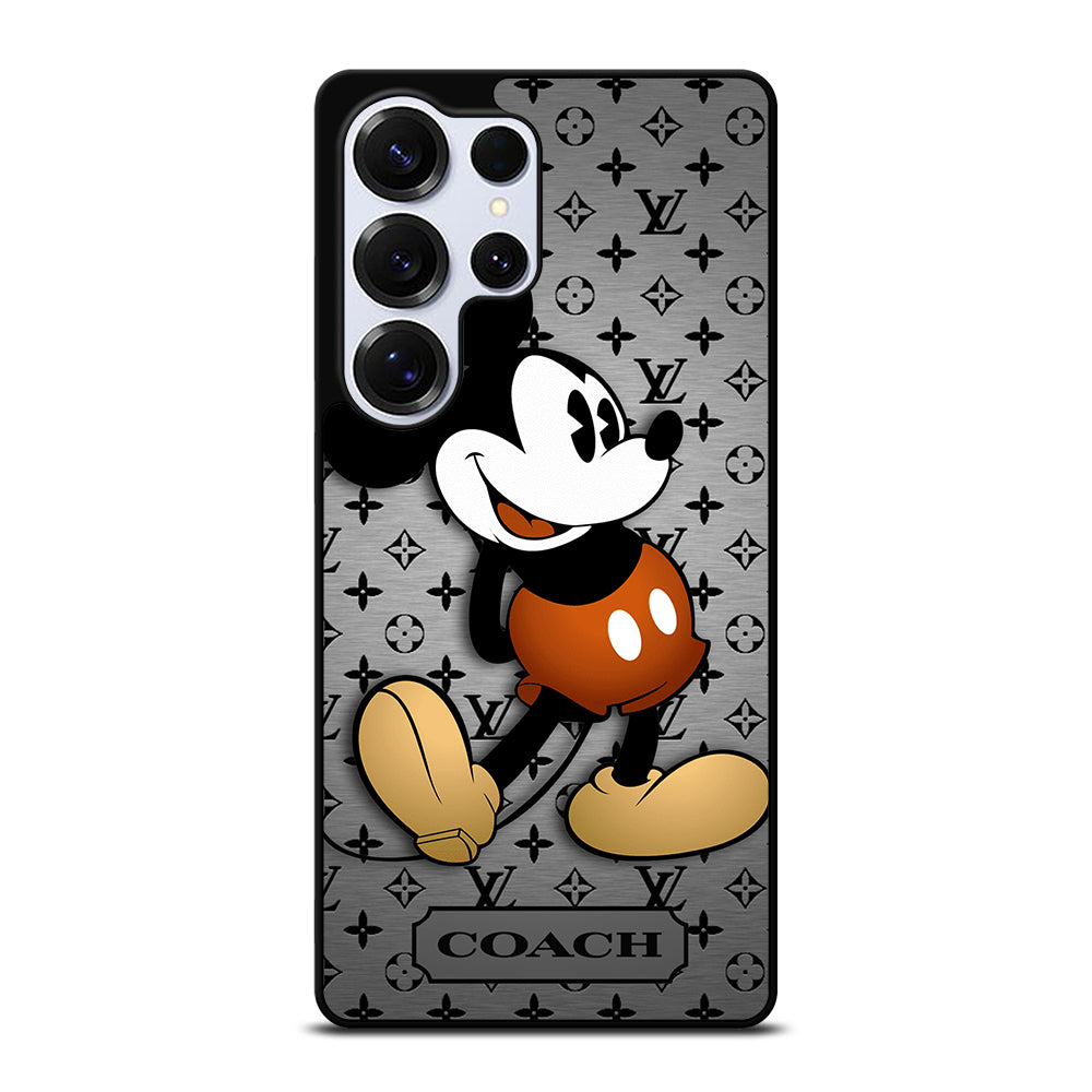 COACH PATTERN MICKEY MOUSE Samsung Galaxy S25 Ultra Case Cover