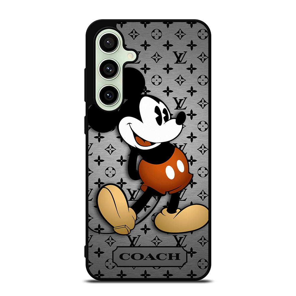 COACH PATTERN MICKEY MOUSE Samsung Galaxy S24 FE Case Cover
