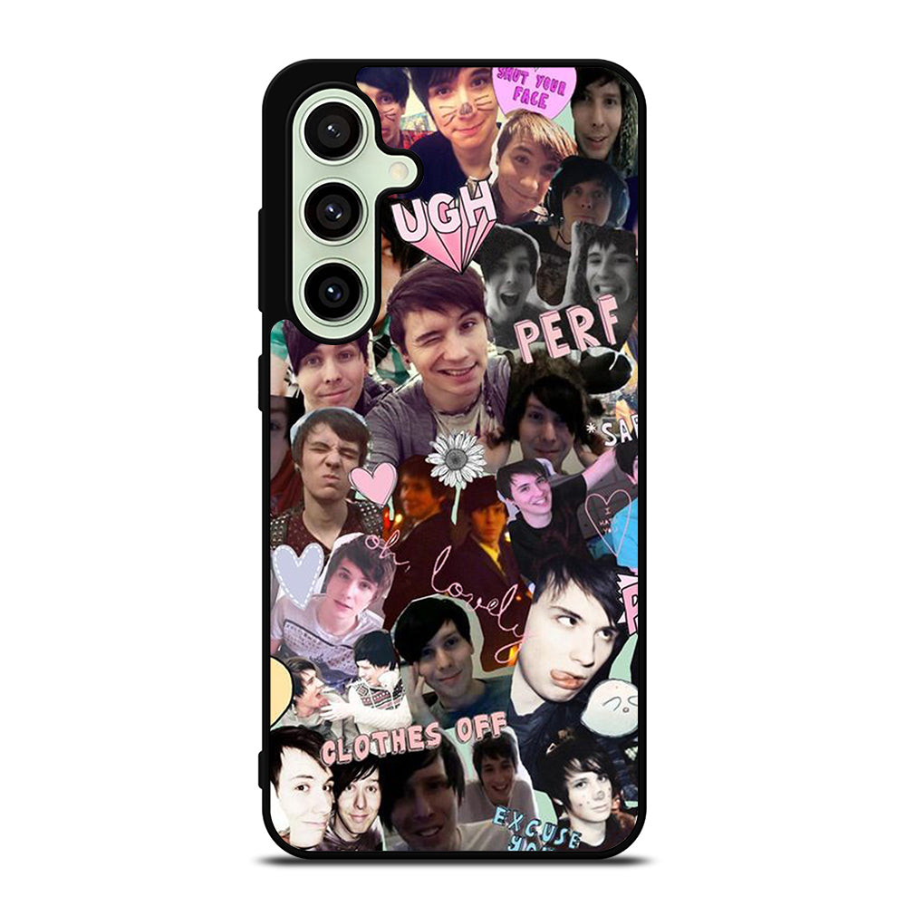 COLLAGE DAN AND PHIL Samsung Galaxy S24 FE Case Cover