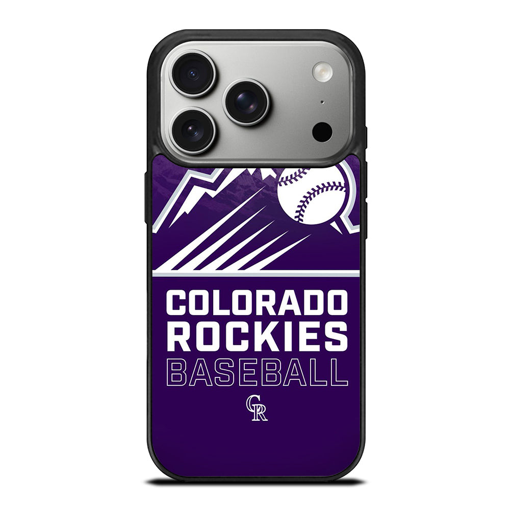 COLORADO ROCKIES BASEBALL 1 iPhone 17 Pro Case Cover