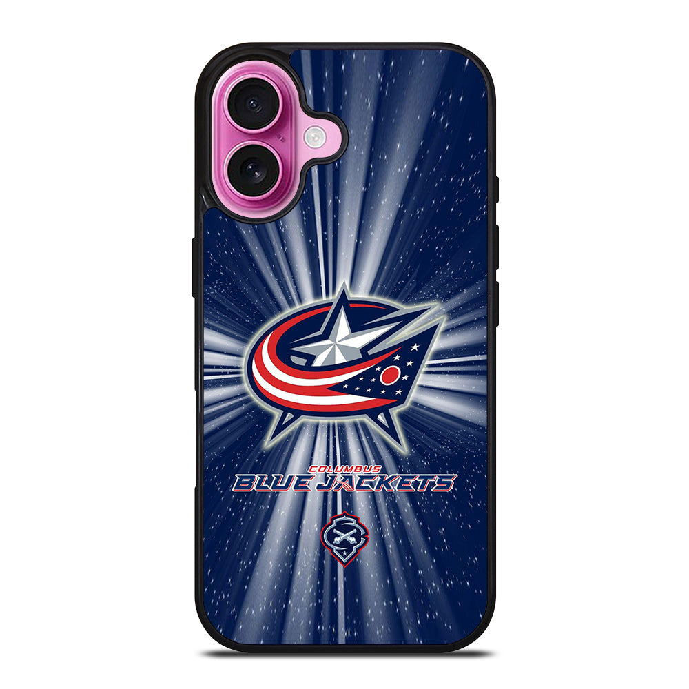 COLUMBUS BLUE JACKETS NHL LOGO 1 iPhone 16 Plus Case Cover
