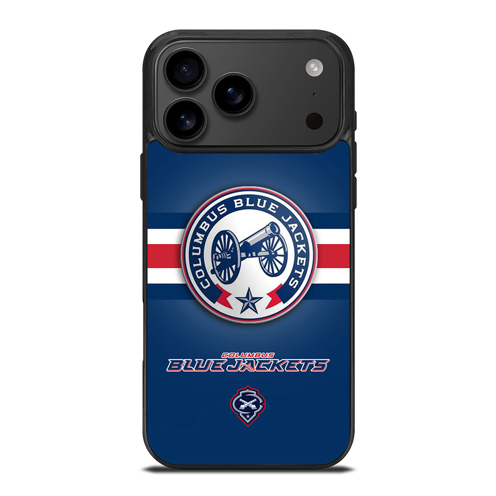 COLUMBUS BLUE JACKETS NHL LOGO 3 iPhone 17 Pro Max Case Cover