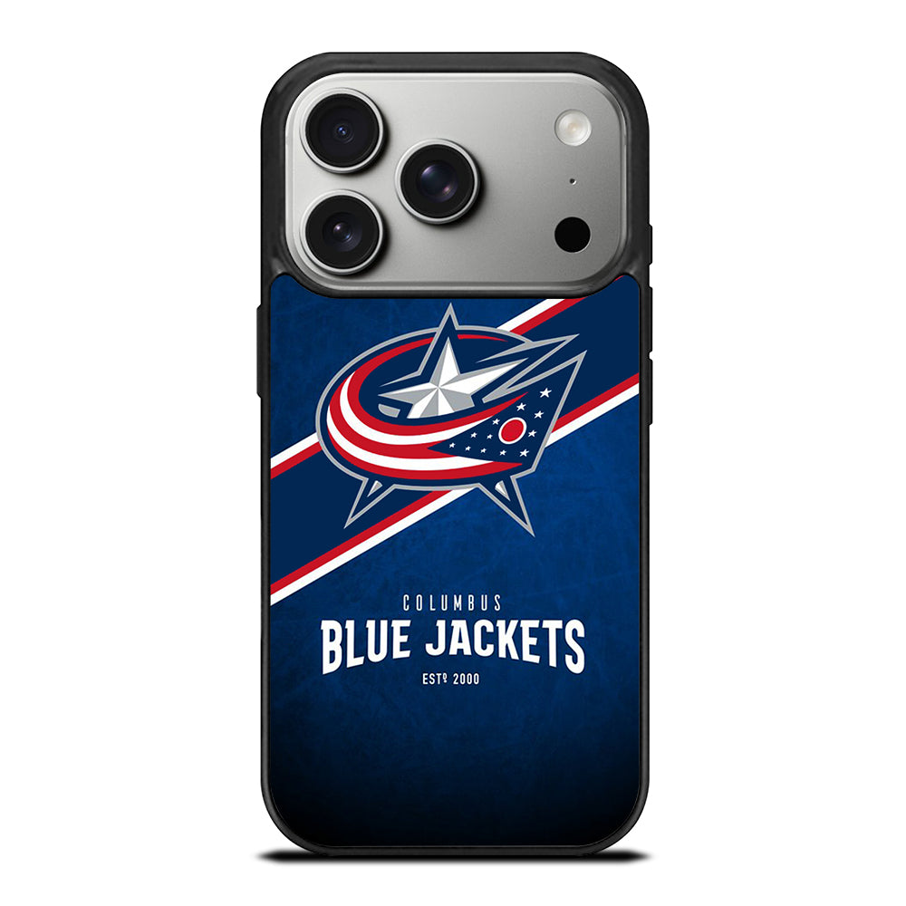 COLUMBUS BLUE JACKETS NHL TEAM 3 iPhone 17 Pro Case Cover