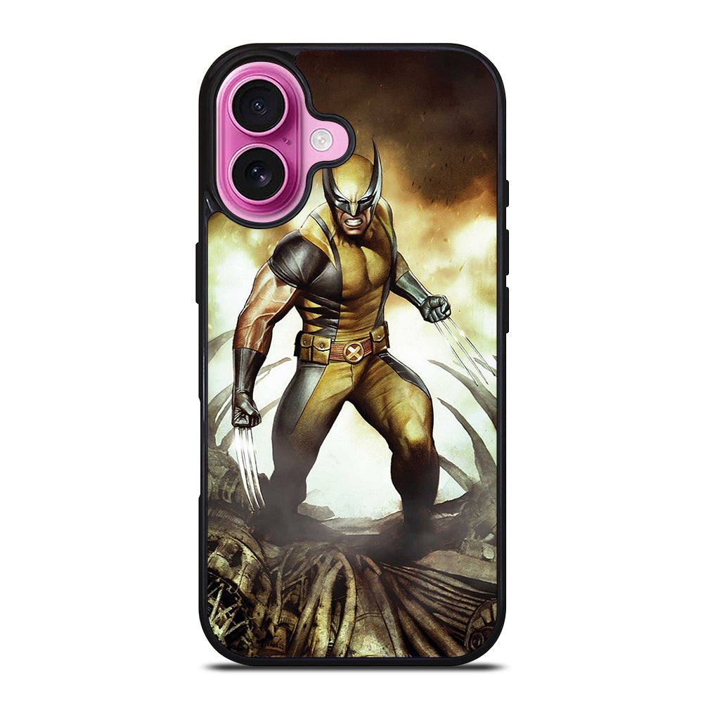COMIC WOLVERINE MARVEL CARTOON iPhone 16 Plus Case Cover