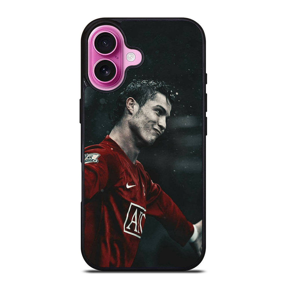CRISTIANO RONALDO MANCHESTER UNITED 2 iPhone 16 Plus Case Cover