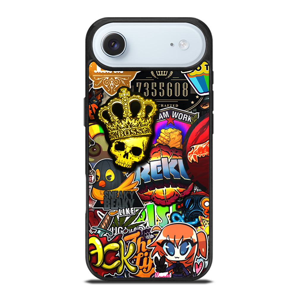 CSGO STICKER BOMB PATTERN iPhone Air Case Cover