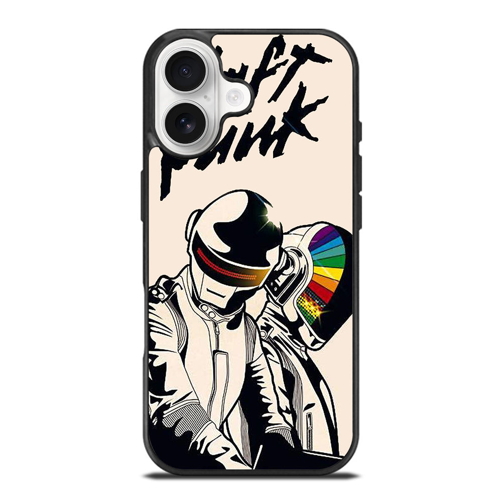 DAFT PUNK CARTOON iPhone 17 Case Cover