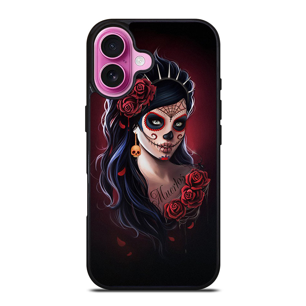 DAY OF THE DEAD ART 2 iPhone 16 Plus Case Cover
