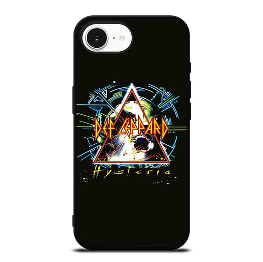 DEF LEPPARD BLACK LOGO iPhone 16e Case Cover