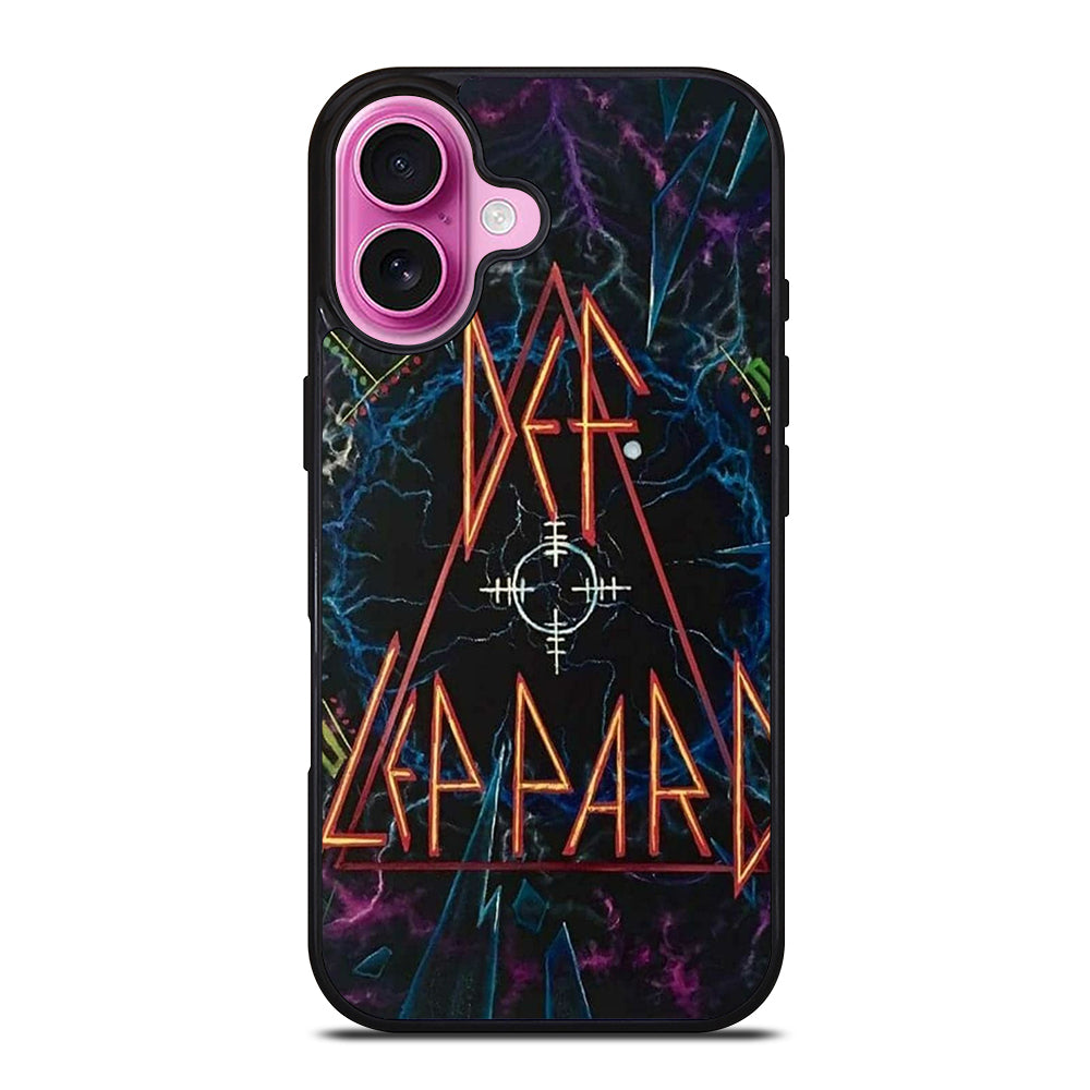 DEF LEPPARD LOGO iPhone 16 Plus Case Cover