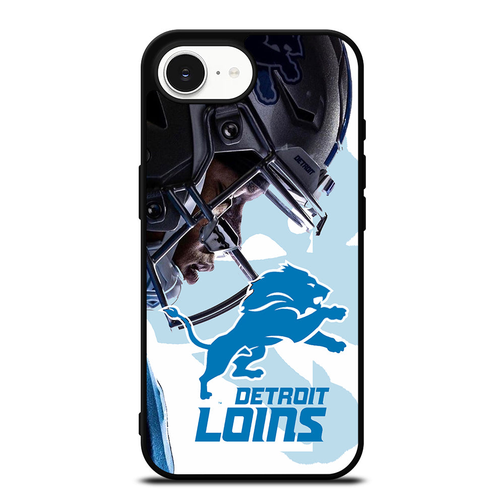 DETROIT LIONS FOOTBALL LOGO iPhone 16e Case Cover