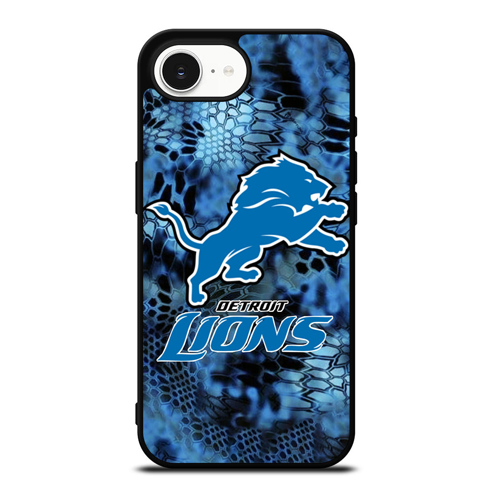 DETROIT LIONS NFL LOGO iPhone 16e Case Cover