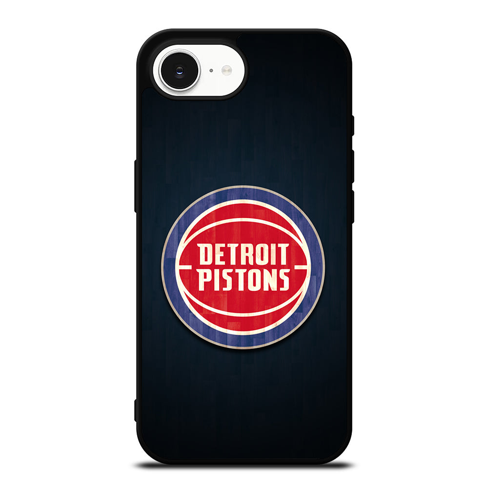 DETROIT PISTONS WOODEN LOGO iPhone 16e Case Cover