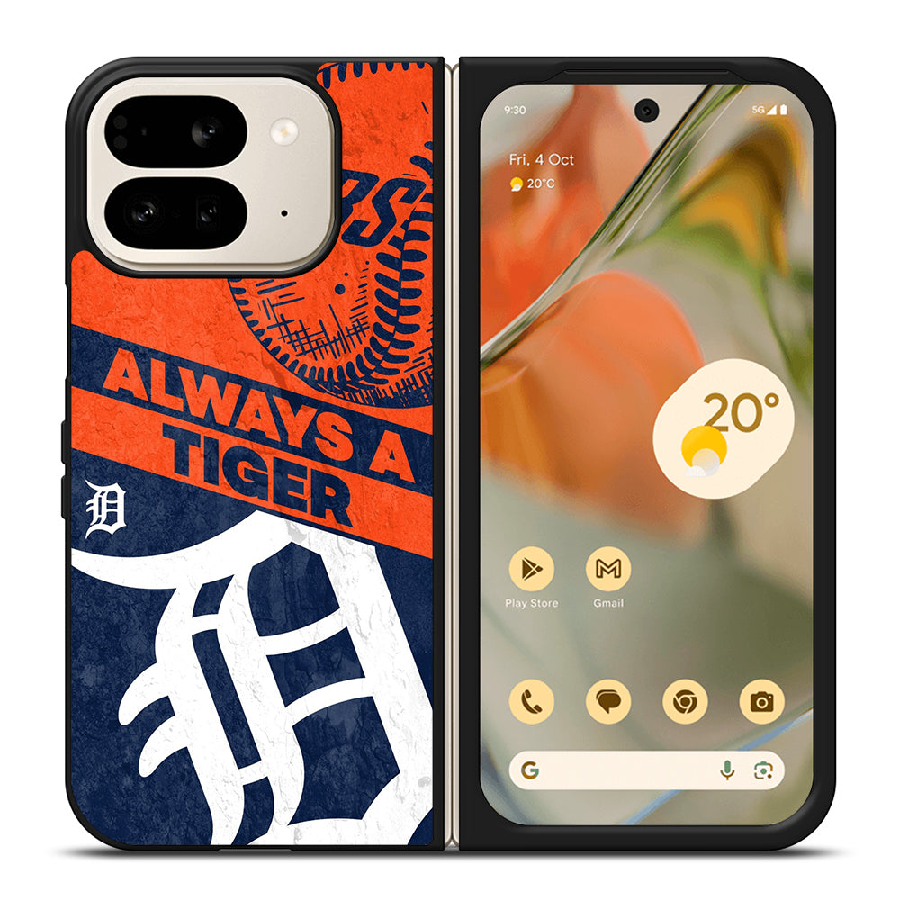 DETROIT TIGERS MLB LOGO Google Pixel 9 Pro Fold Case Cover