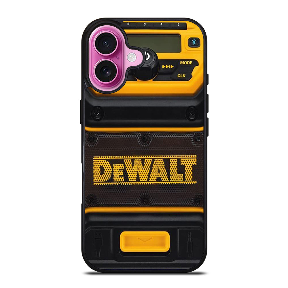 DEWALT SPEAKER BLUETOOTH iPhone 16 Plus Case Cover