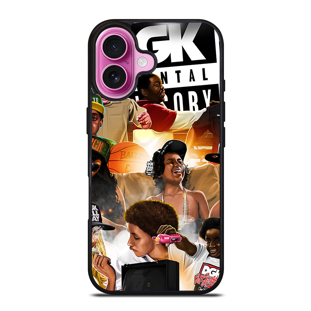 DGK PARENTAL ADVISORY COLLAGE iPhone 16 Plus Case Cover