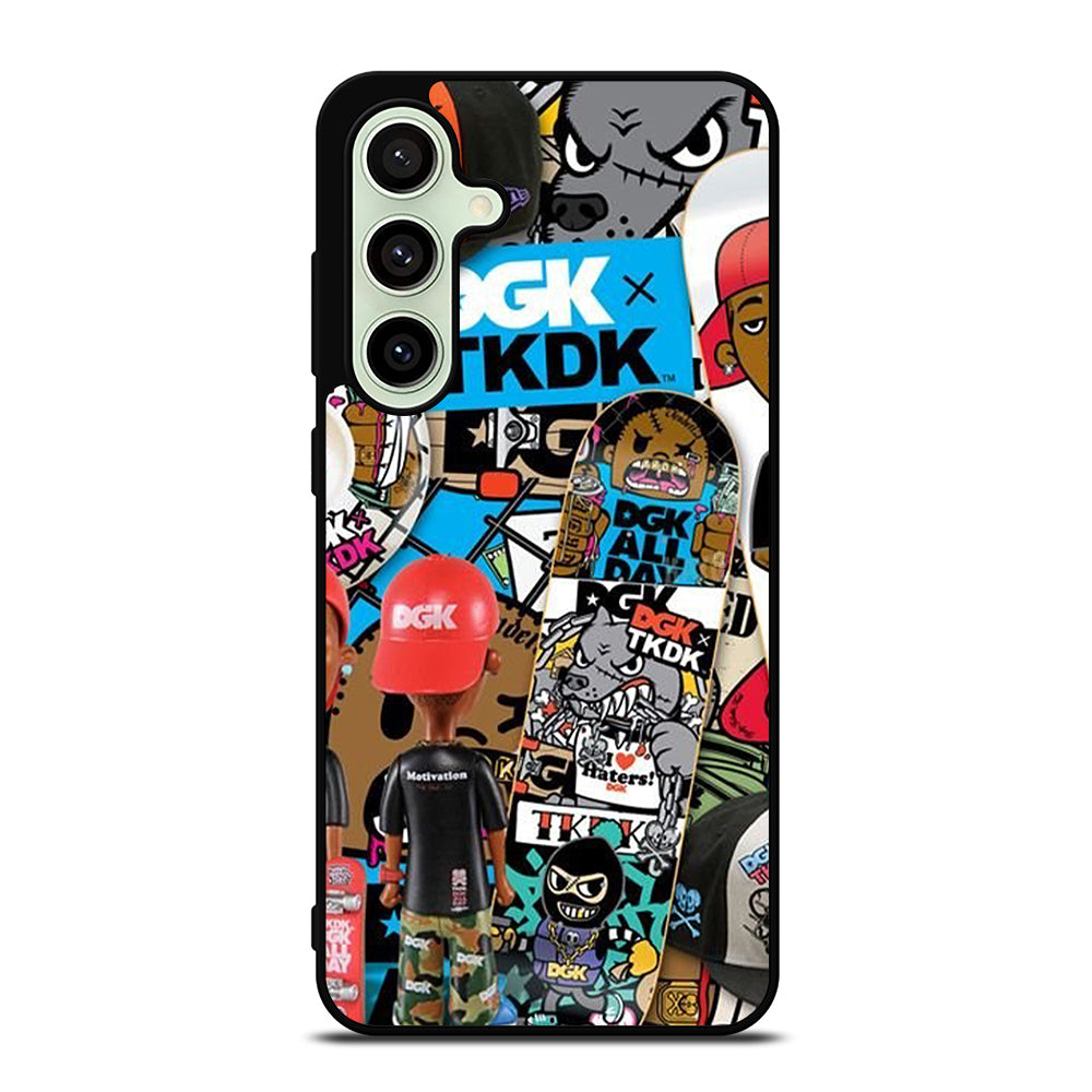 DGK SKATEBOARDING COLLAGE Samsung Galaxy S24 FE Case Cover