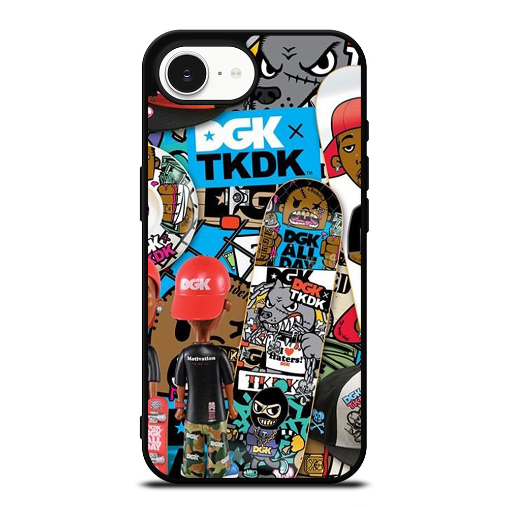 DGK SKATEBOARDING COLLAGE iPhone 16e Case Cover