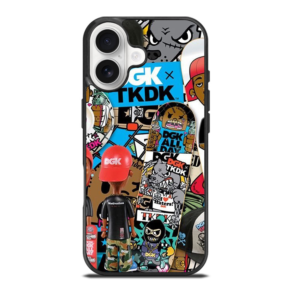 DGK SKATEBOARDING COLLAGE iPhone 17 Case Cover