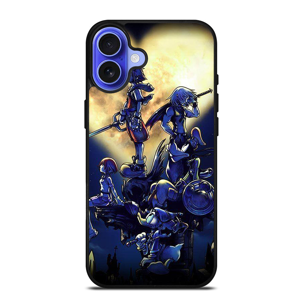 DISNEY KINGDOM HEARTS GAME iPhone 16 Case Cover casecentro DISNEY KINGDOM HEARTS GAME iPhone 16 Case Cover casecentro