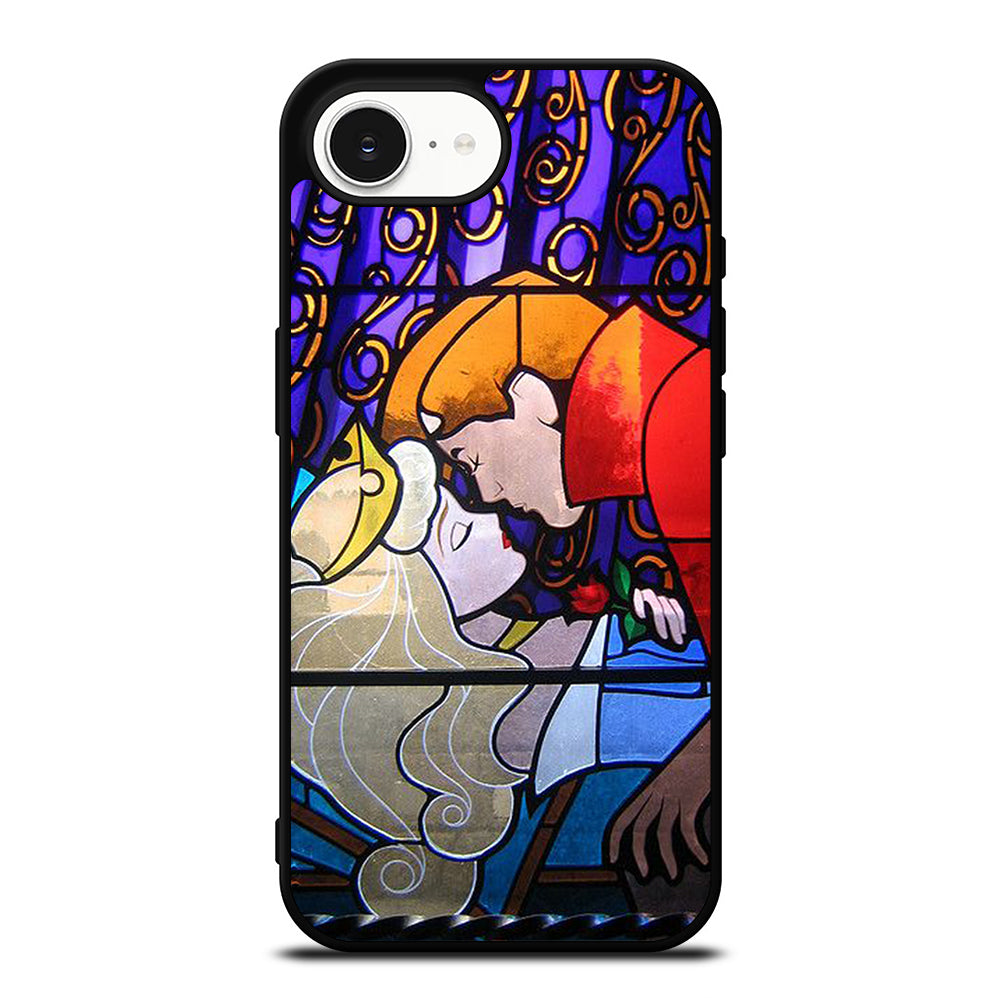 DISNEY SLEEPING BEAUTY STAINED GLASS 2 iPhone 16e Case Cover