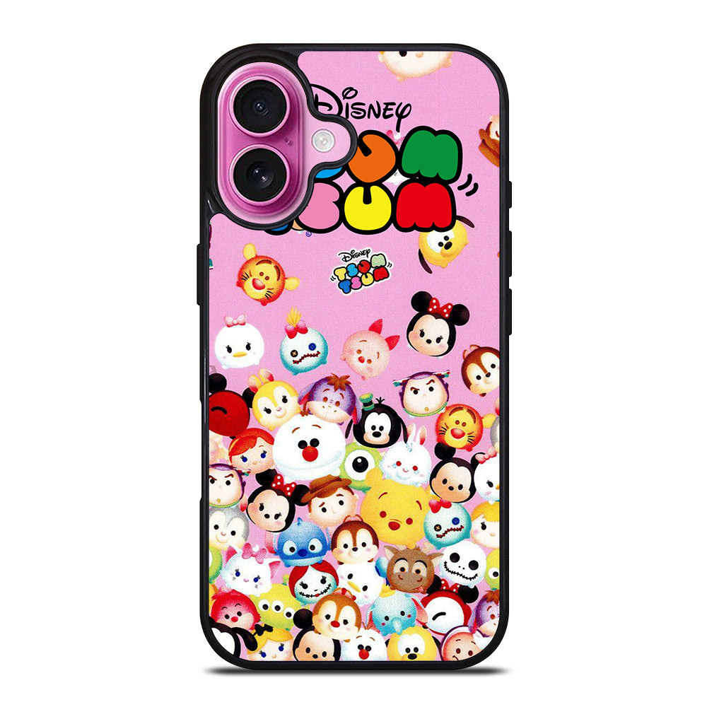 DISNEY TSUM TSUM ALL CHARACTER iPhone 16 Plus Case Cover
