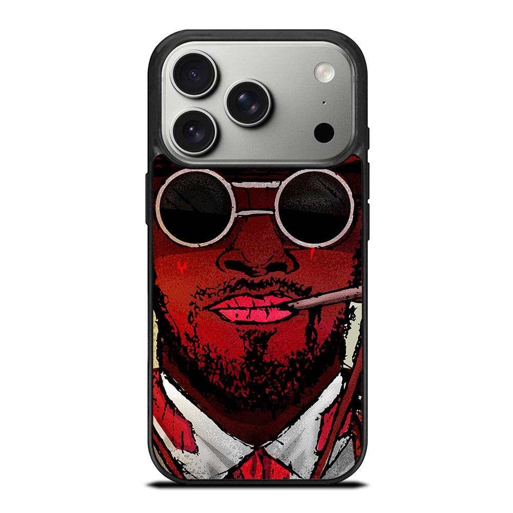 DJANGO UNCHAINED FACE ART iPhone 17 Pro Case Cover
