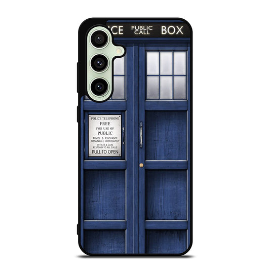 DOCTOR WHO TARDIS POLICE PUBLIC CALL BOX Samsung Galaxy S24 FE Case Cover