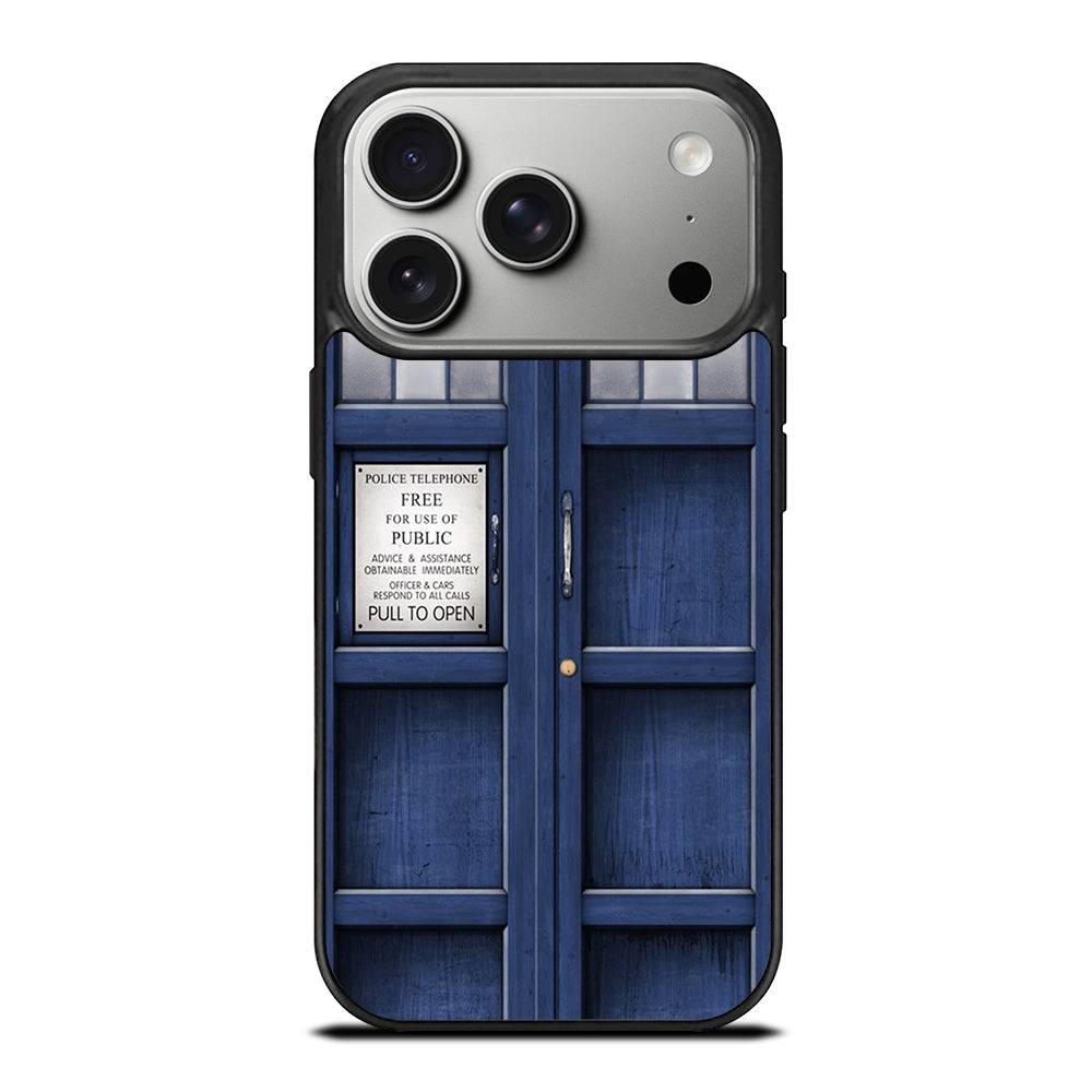 DOCTOR WHO TARDIS POLICE PUBLIC CALL BOX iPhone 17 Pro Case Cover