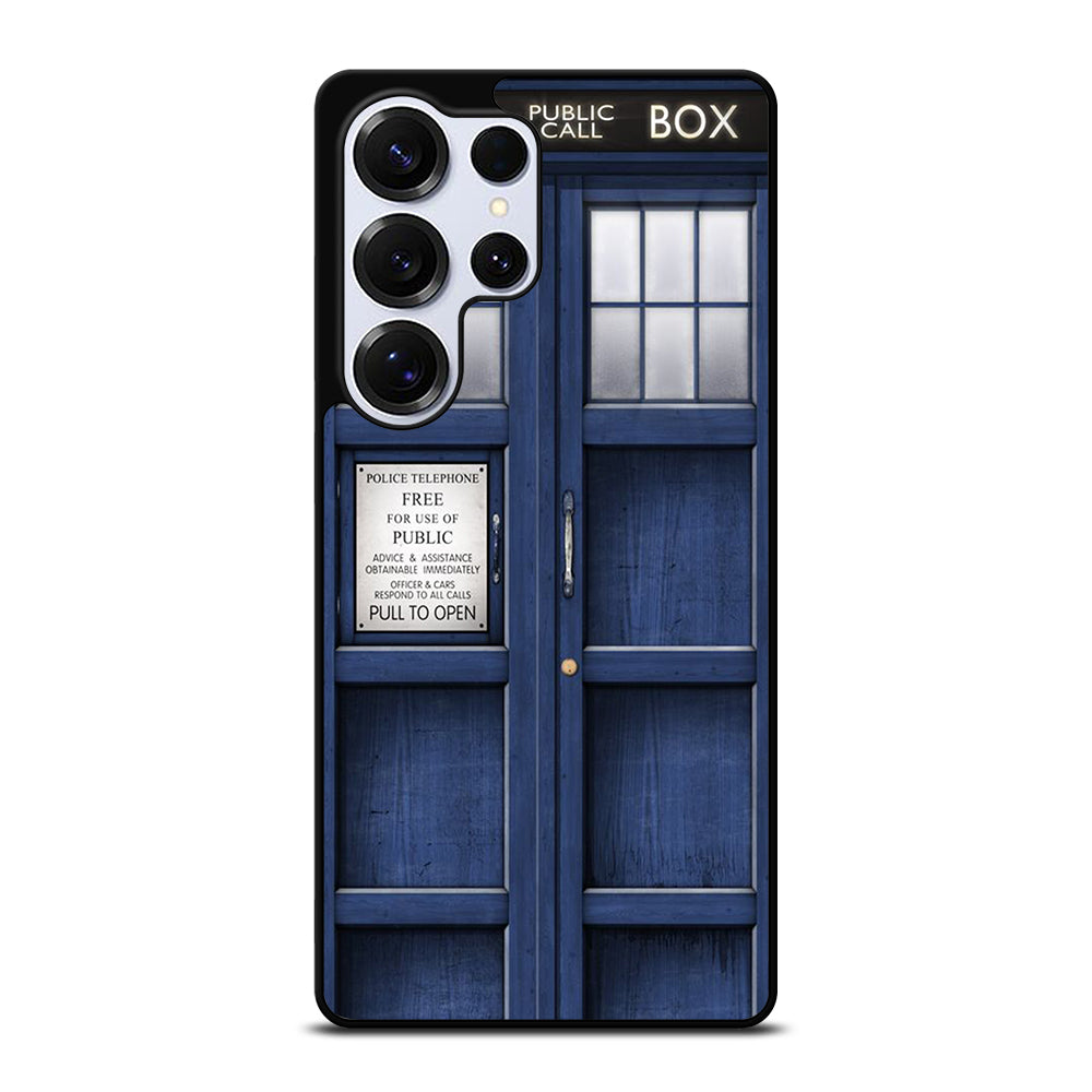 DOCTOR WHO TARDIS POLICE PUBLIC CALL BOX Samsung Galaxy S25 Ultra Case Cover