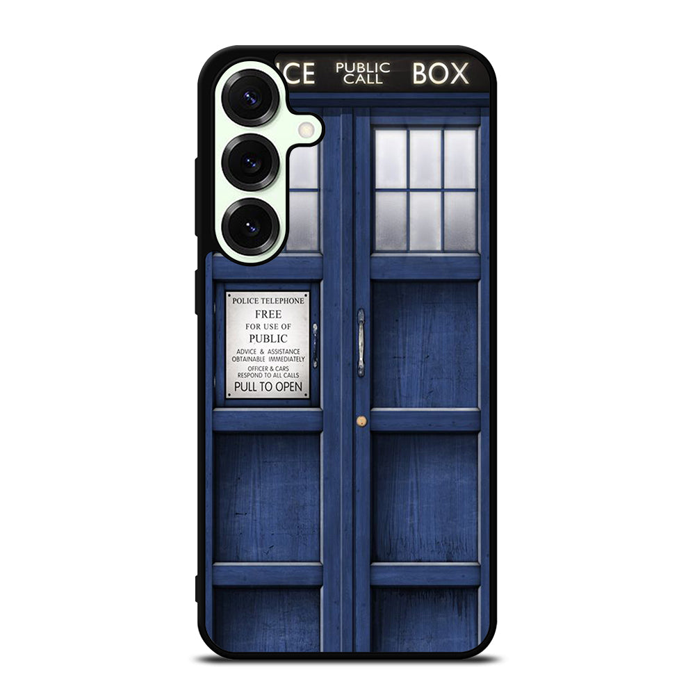 DOCTOR WHO TARDIS POLICE PUBLIC CALL BOX Samsung Galaxy S25 Plus Case Cover