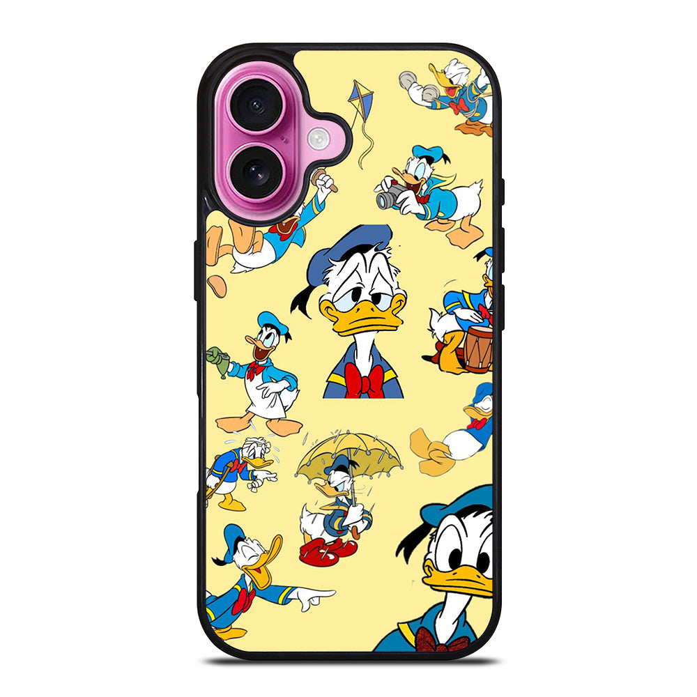 DONALD DUCK COLLAGE iPhone 16 Plus Case Cover