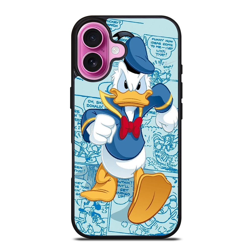 DONALD DUCK COMIC iPhone 16 Plus Case Cover