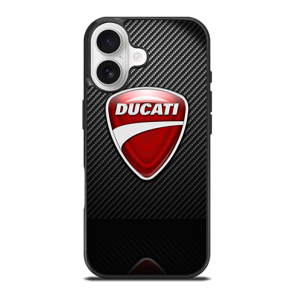 DUCATI CARBON LOGO iPhone 17 Case Cover