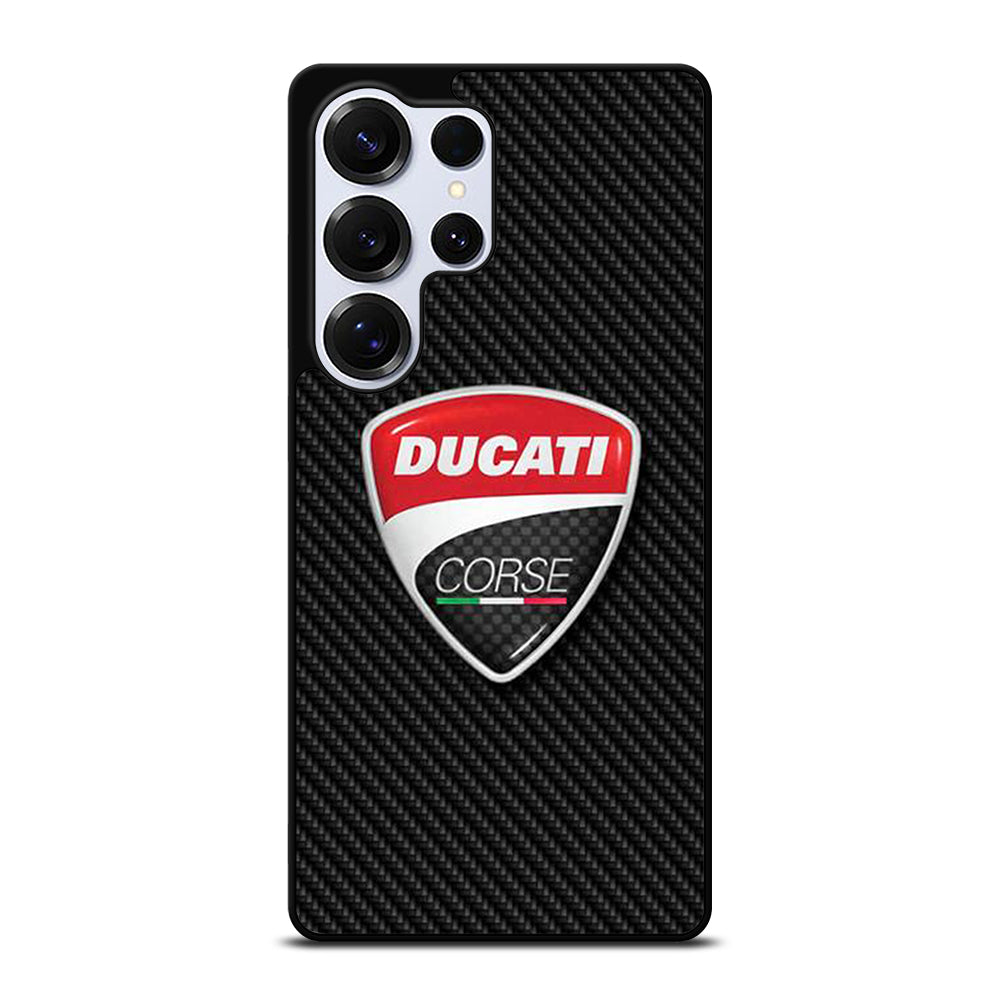 DUCATI CORSE CARBON LOGO Samsung Galaxy S25 Ultra Case Cover
