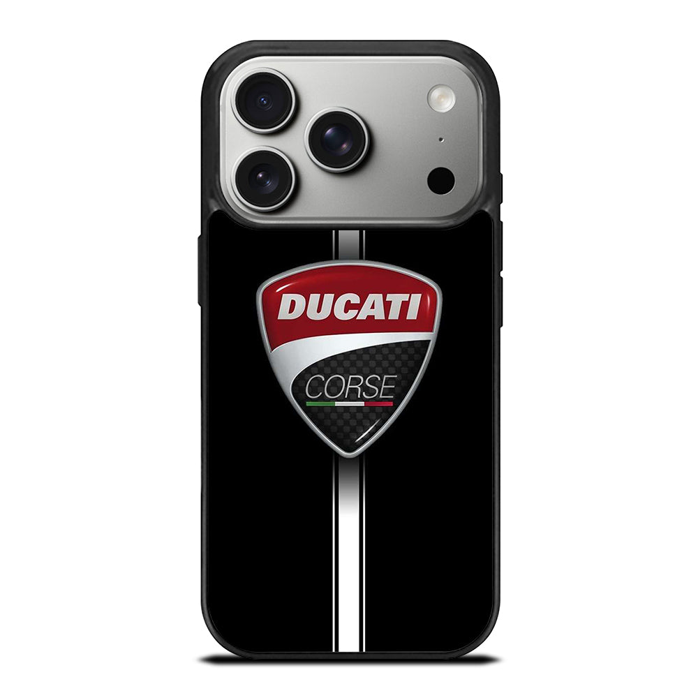 DUCATI CORSE STRIPE LOGO iPhone 17 Pro Case Cover