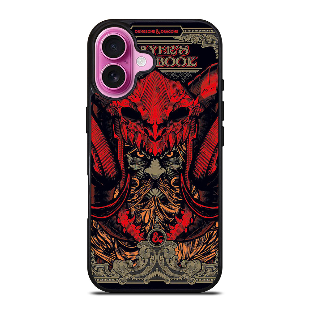 DUNGEONS AND DRAGONS PLAYER HANDBOOK iPhone 16 Plus Case Cover