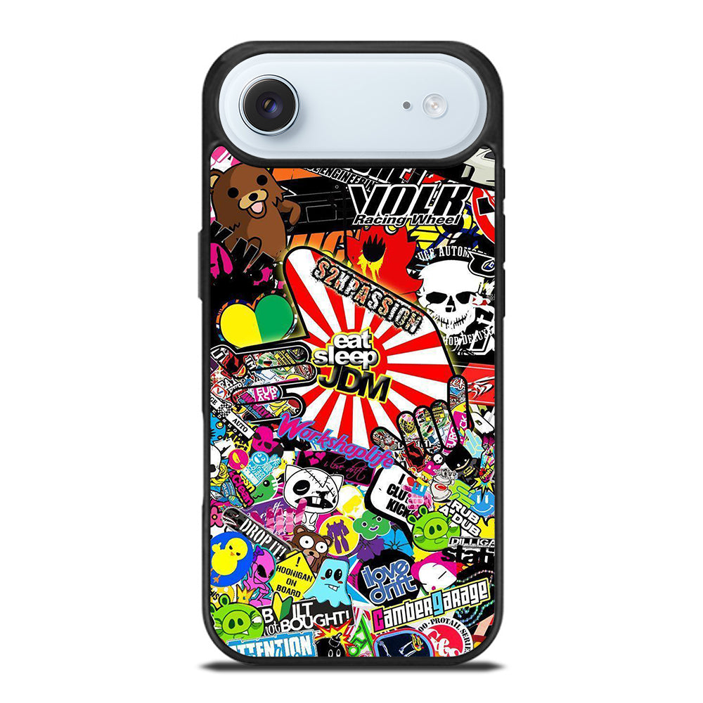 EAT SLEEP JDM STICKER BOMB 2 iPhone Air Case Cover
